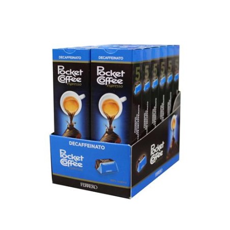 POCKET COFFE' DECAFFEINATO T5 12 PZ