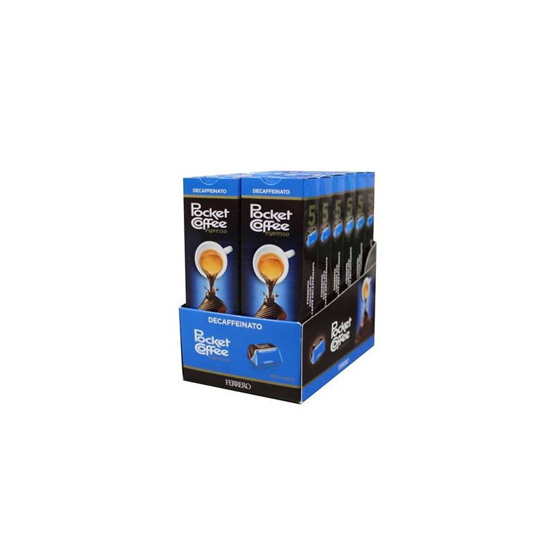 POCKET COFFE' DECAFFEINATO T5 12 PZ