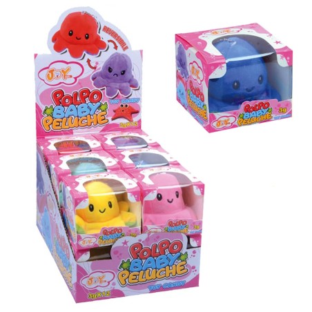 Polpo baby Peluche art.695 gr 3 x 12 pz