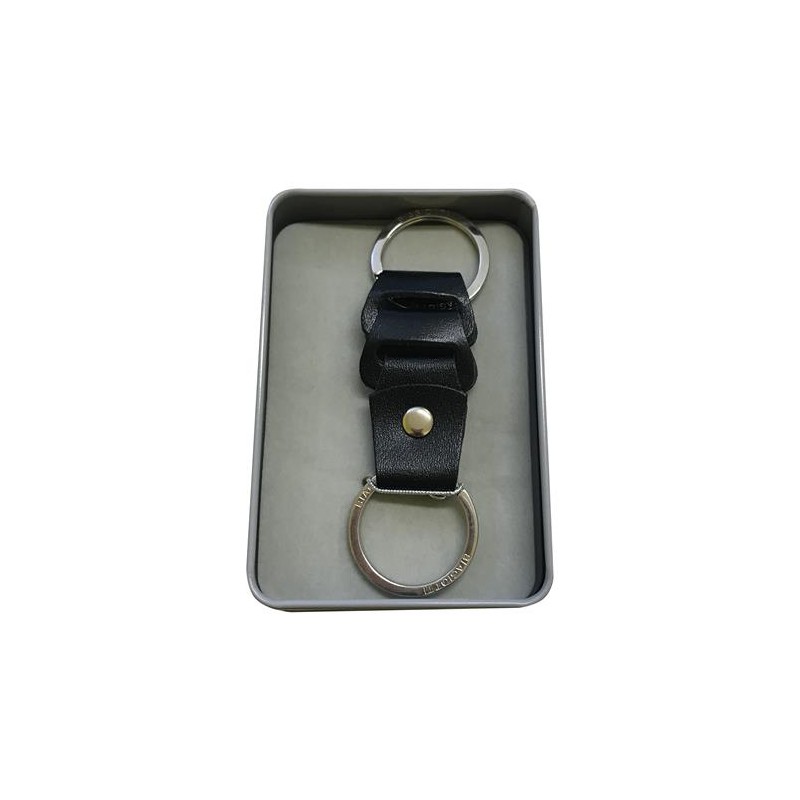 Portachiavi uomo cuoio nero Biagiotti art.w-373c 1 pz