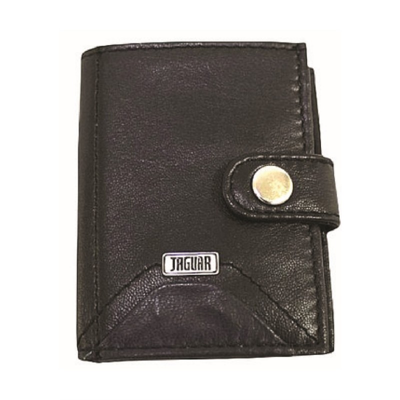 PORTAFOGLIO A LIBRETTO CON BOTTONE NERO/BLU ART.693-27  1 PZ