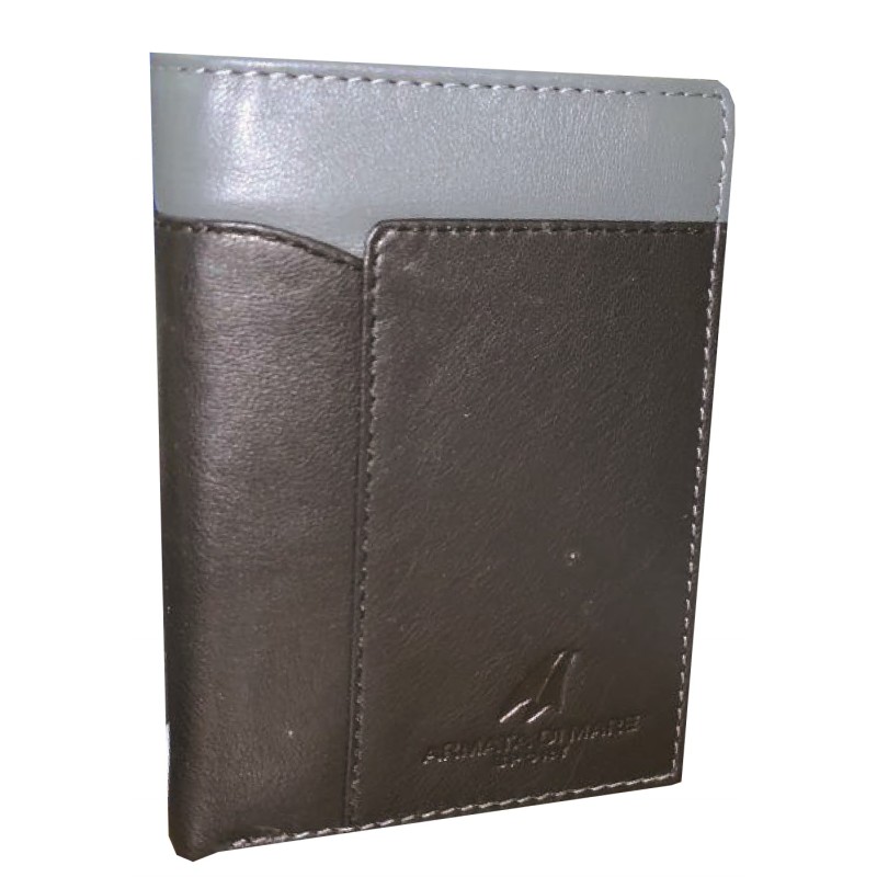 PORTAFOGLIO A LIBRETTO CON P.TESSERE+SPICCI NERO/GRIGIO ART.506-6 1 PZ