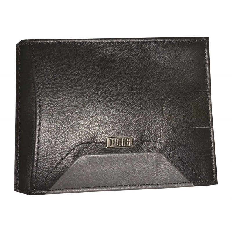 PORTAFOGLIO CON PORTASOLDI NERO/GRIGIO  ART.693-37  1 PZ