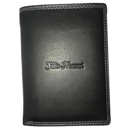 Portafoglio uomo pelle nero art. 8132 1 pz