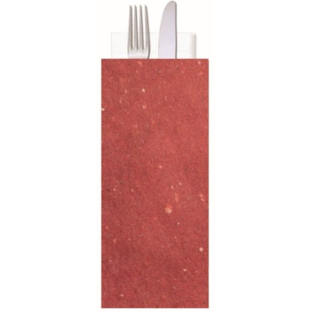 PORTAPOSATE CARTA BORDEAUX  C/TOVAGLIOLO 2 VELI 38X38  125 PZ