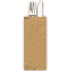 PORTAPOSATE CARTA PAGLIA C/TOVAGLIOLO 2 VELI 38X38  125 PZ