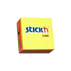POST-IT STICK'N CUBO NEON  ART.1011/B 400FG  76X76  1PZ