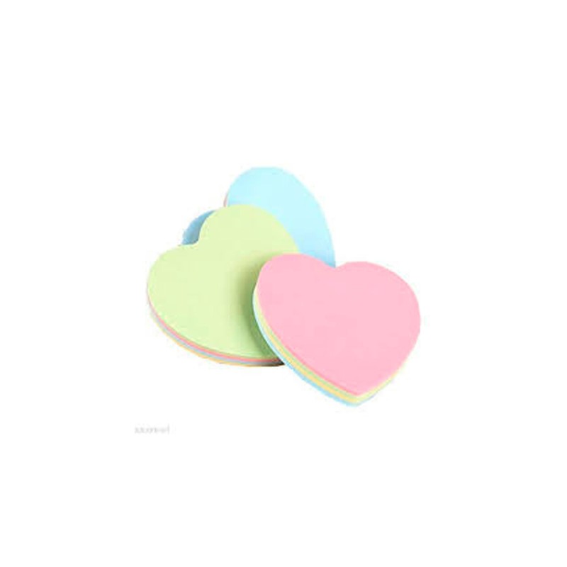 POST-IT STICK'N CUORE NEON ART.1009/C 250 FG 64X67   1PZ