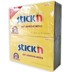 POST-IT STICK'N GIALLO  ART.1010/4 76 X 127 12 PZ