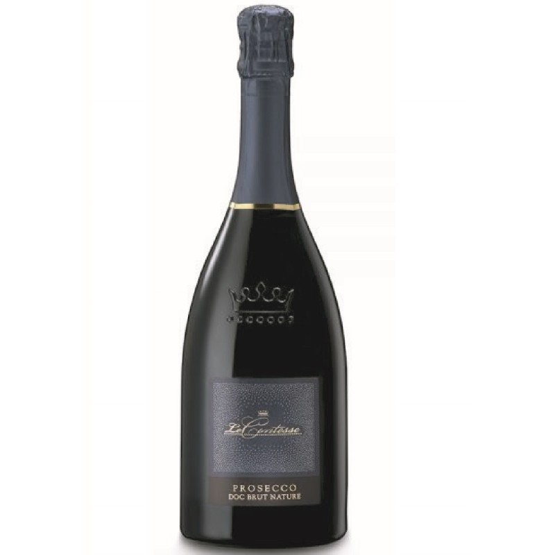 PROSECCO BRUT NATURE DOC TREVISO LE CONTESSE 11%  CL 75 1 PZ
