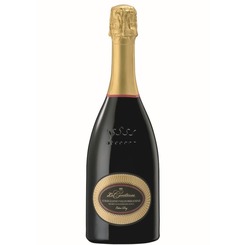 PROSECCO SUPERIORE VALDOBBIADENE EXTRA DRY DOCG  LE CONTESSE 11%  CL 75 1 PZ