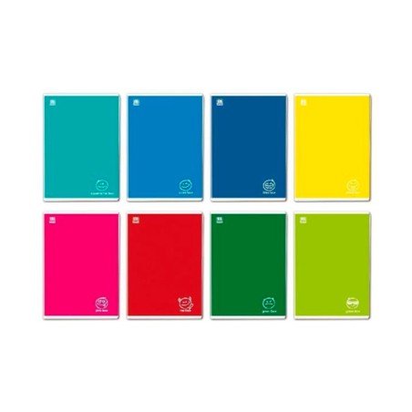 QUADERNO MAXI COLORFACE  4F 100 GR 5908  10 PZ