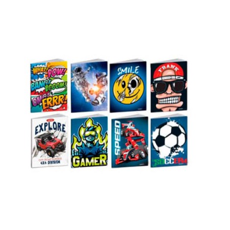 QUADERNO MAXI KID BOY ART.7511 F 20+1 80 GR RIGO 0C  10 PZ