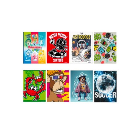 QUADERNO MAXI KID BOY ART.8253 FG 20+1 GR 80 RIGO  0B 10 PZ