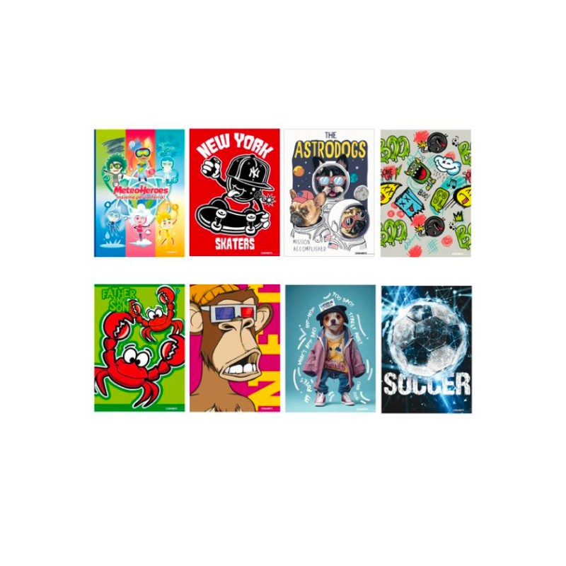 QUADERNO MAXI KID BOY ART.8253 FG 20+1 GR 80 RIGO  0B 10 PZ