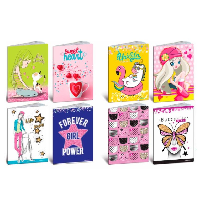 QUADERNO MAXI KID GIRL ART.8259 F 20+1 80 GR RIGO 0B 10 PZ