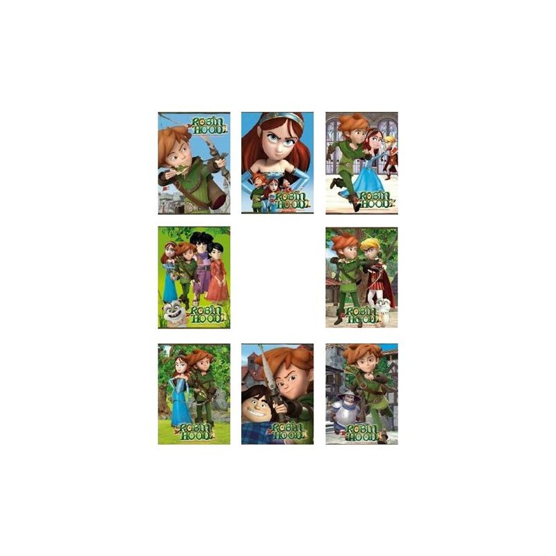 QUADERNO MAXI ROBIN NOOD ART.6296 FG 20+1 80 GR RIGO 4F 10 PZ