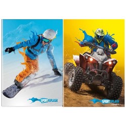 QUADERNO MAXI SPORT ART.7309 20 FG+1 80 GR RIGO 4F  10 PZ