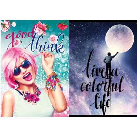 QUADERNO MAXI TEEN GIRL ART.7280 FG 20+1 80 GR RIGO 0C  10 PZ