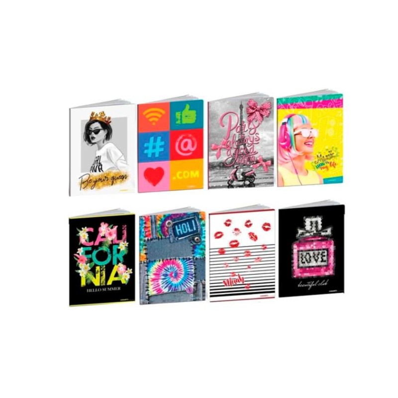 QUADERNO MAXI TEEN GIRL ART.7535 FG 20+1 80 GR RIGO 1R   10 PZ