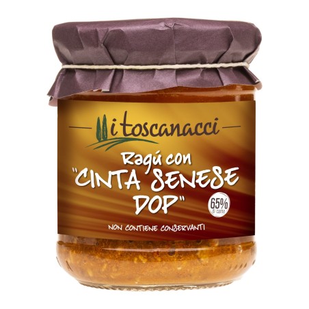 RAGU' DI CINTA SENESE DOP I TOSCANACCI 180  GR 1 PZ