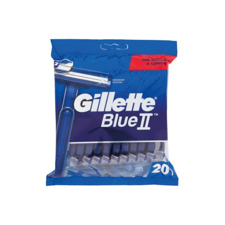 Rasoio gillette blu 2 in busta da 20  pz  1