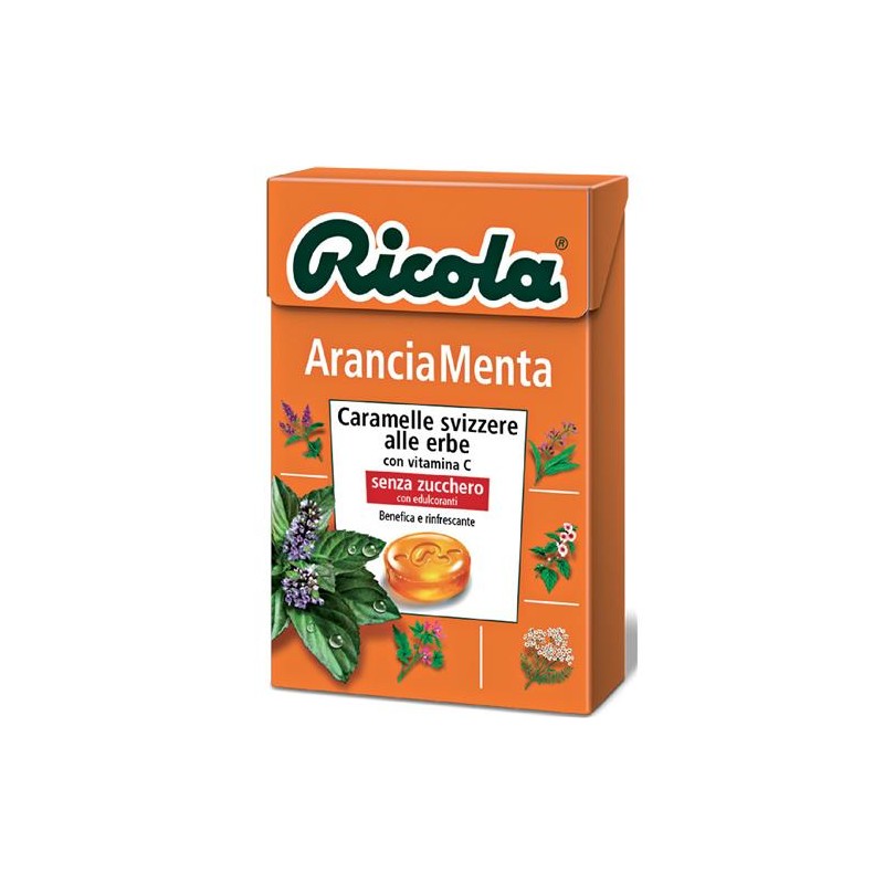 Ricola Arancia e Menta 20 pz
