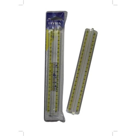 RIGA SCUOLA DOPPIODECIMETRO NOFLASH ART.N1320 CM 30 1 PZ