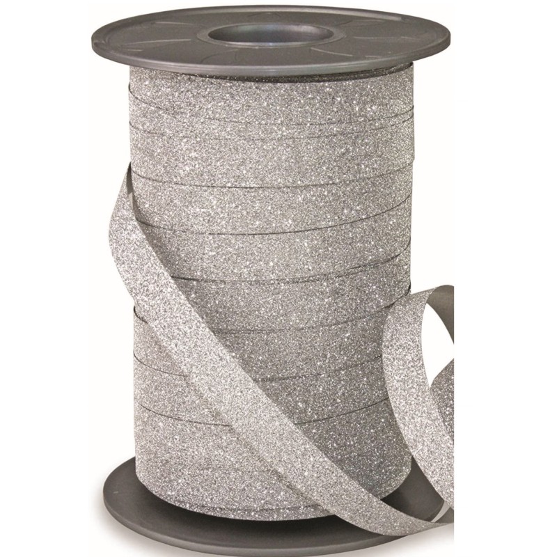 ROCCHETTO BRILLANTE  ART.68245 COLORE 04 ARGENTO MM10 X 50 MT   1 PZ