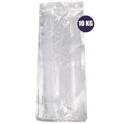 SACCHETTI NEUTRI  A STRAPPO 35 MY PE ALIMENTARE 25+12X50  10 KG 1 PZ