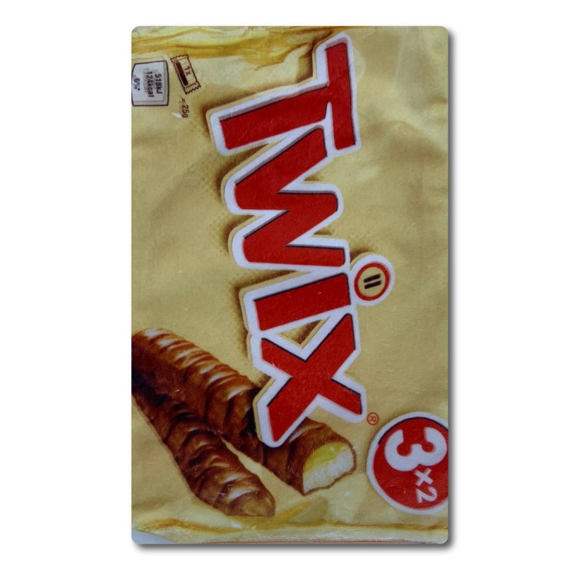 SACCHETTO C/CERNIERA TWIX (3x2)  1 PZ
