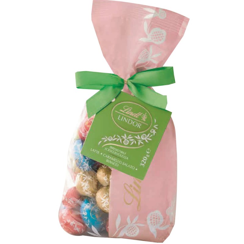 Sacchetto Ovetti ass. Latte Bianco e Caramello Salato cod.865648  gr 320 1 pz