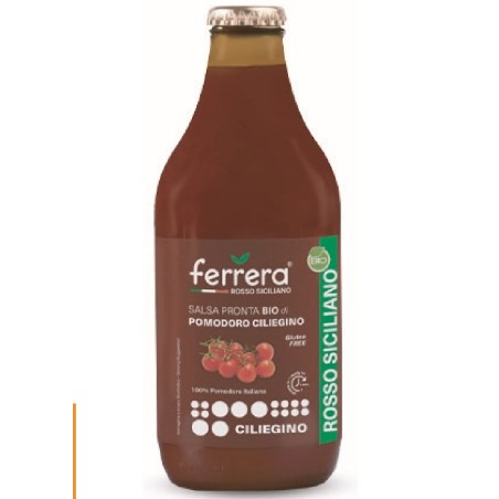 SALSA DI POMODORO CILIEGINO ROSSO SICILIANO 330 GR PZ 1
