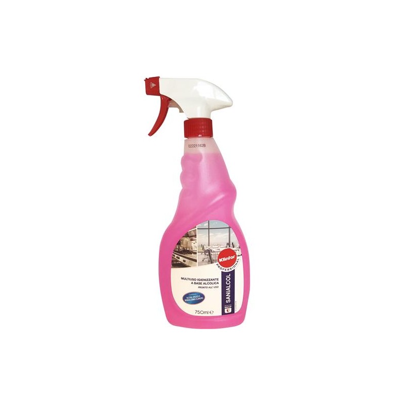 SANIALCOL MULTIUSO IGIENIZZANTE A BASE ALCOLICA IDEALE PER  HCCP 750 ML 1 PZ