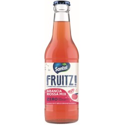 Santal fruitz arancia rossa mix zero aperitivo legg.frizzante100% naturale cod.4002766 200 ml  12 pz
