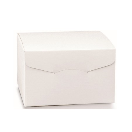Scatola Segreto fibra bianca 44x37x34 art.129540s    1 pz