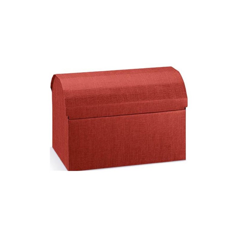 Scatola vino seta bordo' cofanetto 1 bottiglia 33x10x10 art.4232 1 pz