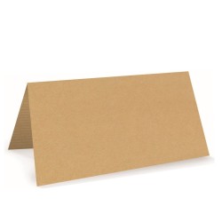 Segnaposto  kraft  art.e10-001 10x3.5 100 pz