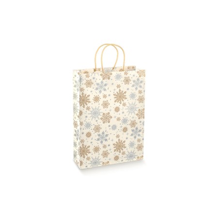 Shopper con cordino crystal 23x10x30 art.38252 10 pz