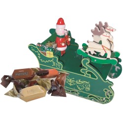 SLITTA IN LEGNO CARILLON+TORRONCINI SPERLARI ASSORTITI  100 GR 1 PZ