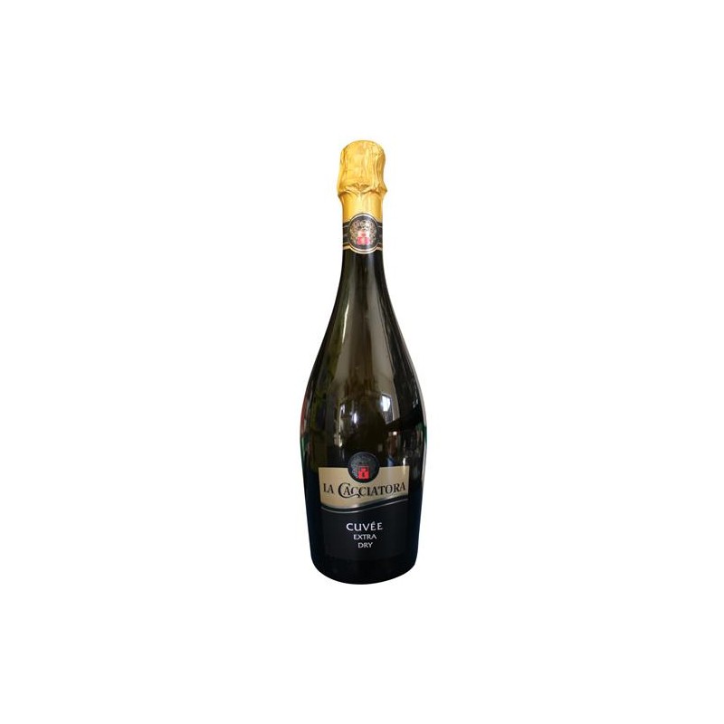 SPUMANTE CUVEE EX.DRY LA CACCIATORA CL O,75  1 PZ