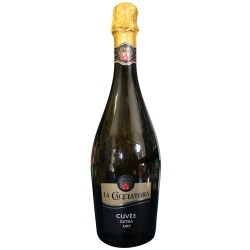 SPUMANTE CUVEE EX.DRY LA CACCIATORA CL O,75  1 PZ