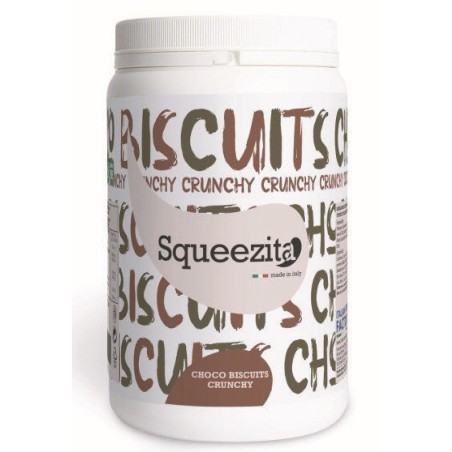 SQUEEZITA CREMA CHOCO BISCUITS CRUNCHY 2 KG 1 PZ