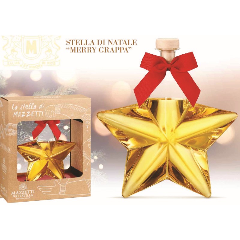 STELLA 'MERRY GRAPPA' GRAPPA INVECCHIATA ART.A4315 40%  10 CL 1 PZ