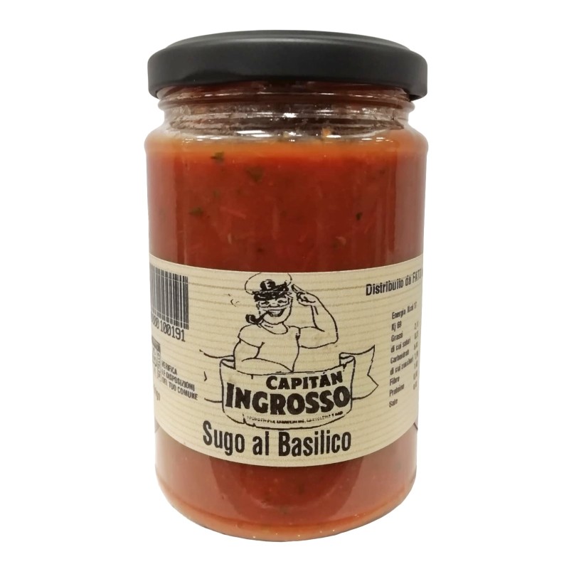 SUGO DI POMODORO E BASILICO FRESCO LOCALE 280 GR   1 PZ