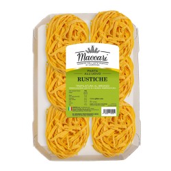 TAGLIATELLE RUSTICHE  ALL'UOVO ART.01.76 500 GR   1 PZ
