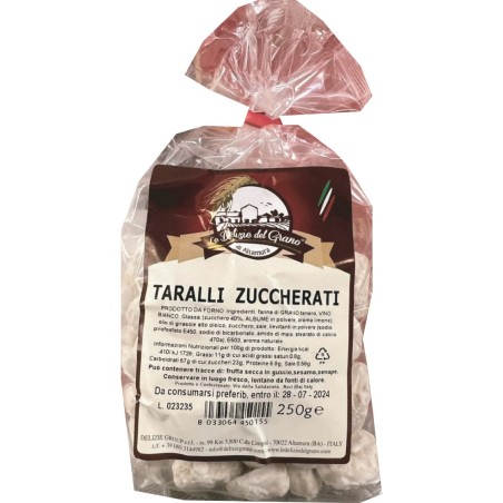 TARALLINI  ZUCCHERATI  ART.201  250 GR  1 PZ