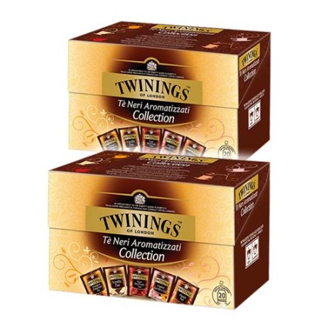 THE TWININGS NERO FRUTTATO COLLECTION 20 PZ