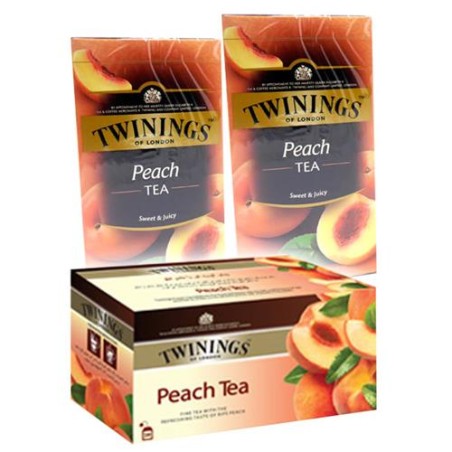 THE TWININGS NERO FRUTTATO PESCA 25 PZ
