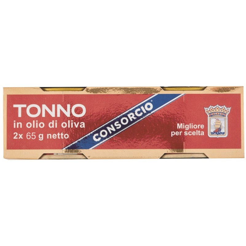 TONNO ALL'OLIO DI OLIVA   CONSORCIO GR 78X2 ART.6789  1 PZ